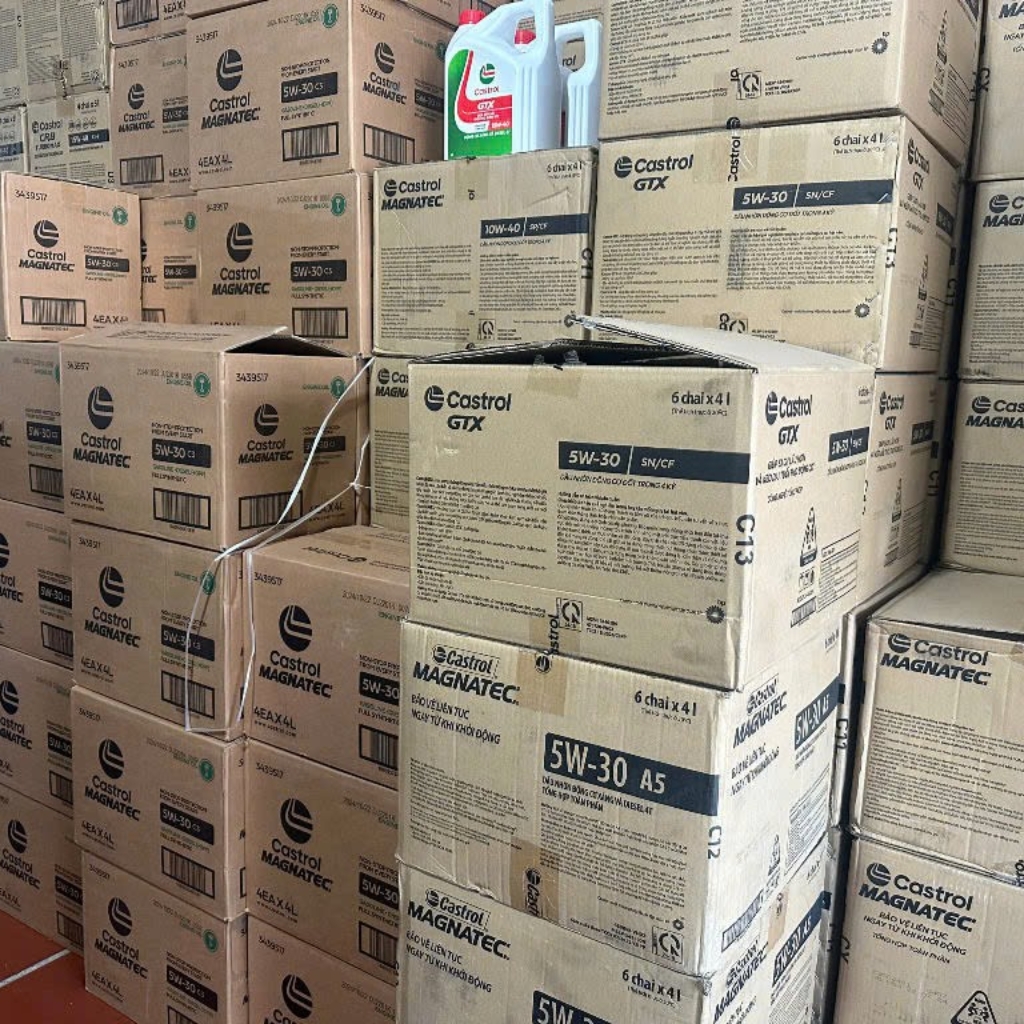 Castrol Magnatec 5W - 30 A5 & Castrol GTX (Loại xô 20L)